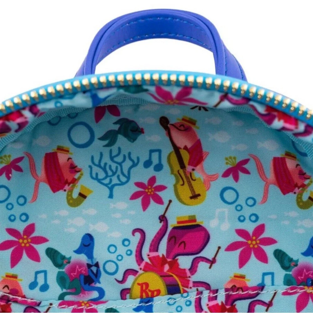 Loungefly Disney Bedknobs and Broomsticks Underwater Mini Backpack